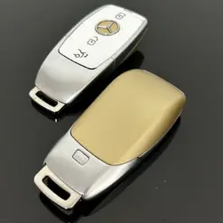 1x EDITION MERCEDES Funkschlüssel GOLDWING weiß Gold Gehäuse Autoschlüssel Fahrzeugschlüssel Schlüssel Fernbedienung – Bild 3