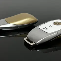 1x EDITION MERCEDES Funkschlüssel GOLDWING weiß Gold Gehäuse Autoschlüssel Fahrzeugschlüssel Schlüssel Fernbedienung – Bild 6