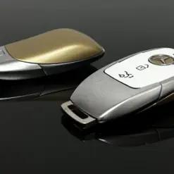 1x EDITION MERCEDES Funkschlüssel GOLDWING weiß Gold Gehäuse Autoschlüssel Fahrzeugschlüssel Schlüssel Fernbedienung – Bild 7