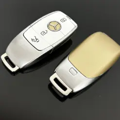 1x EDITION MERCEDES Funkschlüssel GOLDWING weiß Gold Gehäuse Autoschlüssel Fahrzeugschlüssel Schlüssel Fernbedienung – Bild 9