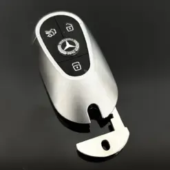 1x für MERCEDES Funkschlüssel mit Emblem Gehäuse Autoschlüssel Fahrzeugschlüssel Schlüssel Fernbedienung