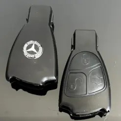 1x für MERCEDES Funkschlüssel ORIGINAL Gehäuse mit LOGO Autoschlüssel Fahrzeugschlüssel 3 Tasten