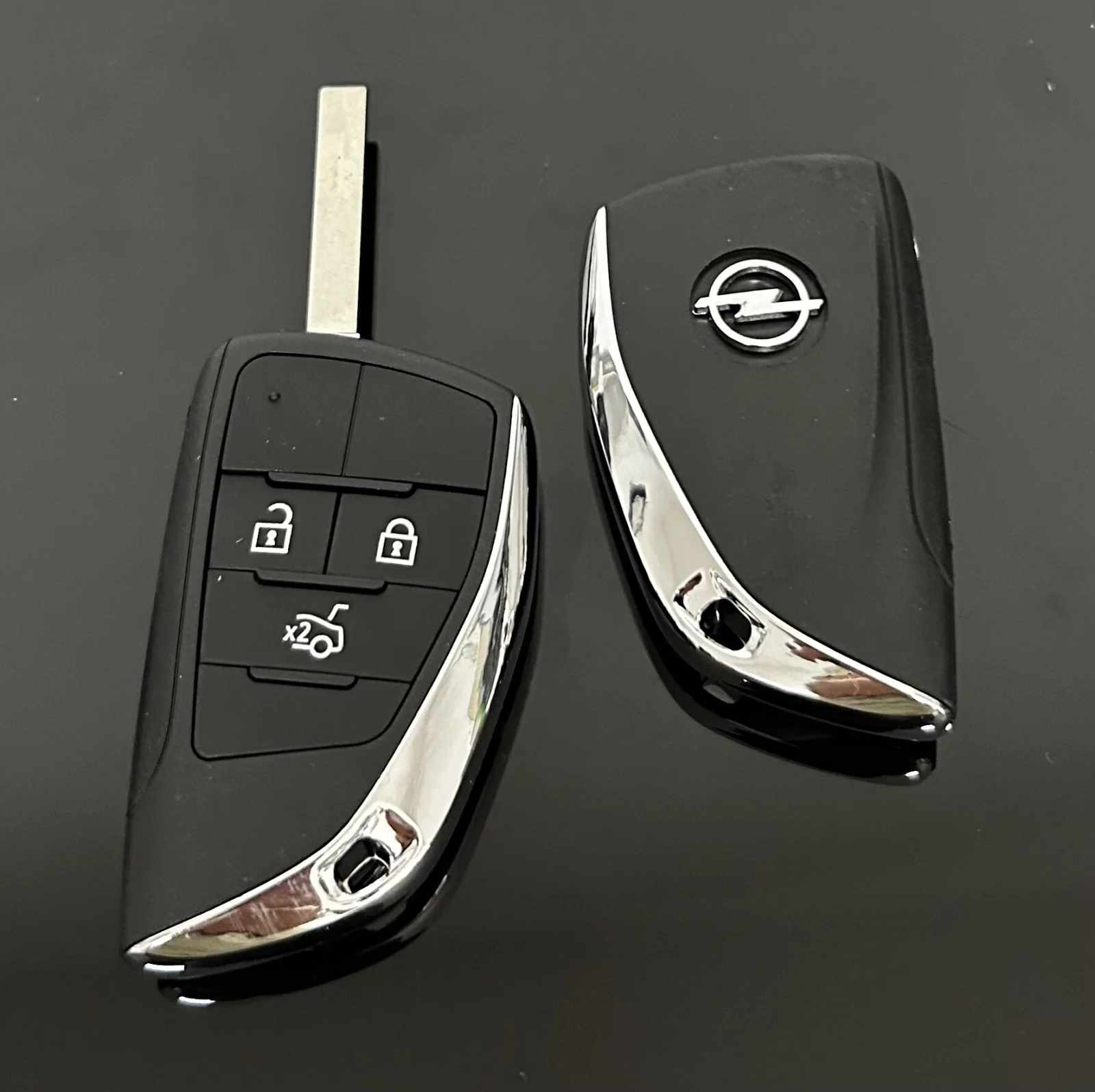 1x für OPEL 3 Tasten Schlüsselgehäuse UMBAU SET + Emblem/Logo Vectra Zafira Signum Corsa Merida Mokka Adam Astra Combo – Bild 5