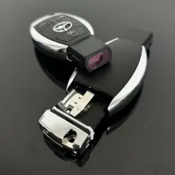 1x MERCEDES BENZ Funkschlüssel *Batteriefach* mit LOGO Gehäuse Autoschlüssel Fahrzeugschlüssel Schlüssel Fernbedienung – Bild 2