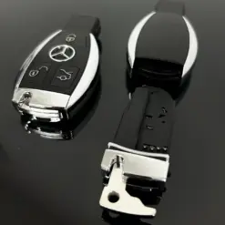 1x MERCEDES BENZ Funkschlüssel *Batteriefach* mit LOGO Gehäuse Autoschlüssel Fahrzeugschlüssel Schlüssel Fernbedienung – Bild 4