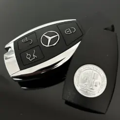 1x MERCEDES Funkschlüssel Gehäuse Rückseite AMG für Autoschlüssel Fahrzeugschlüssel Abdeckung hinten