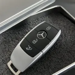 1x MERCEDES in BOX Funkschlüssel Gehäuse Autoschlüssel Fahrzeugschlüssel Schlüssel Fernbedienung – Bild 5