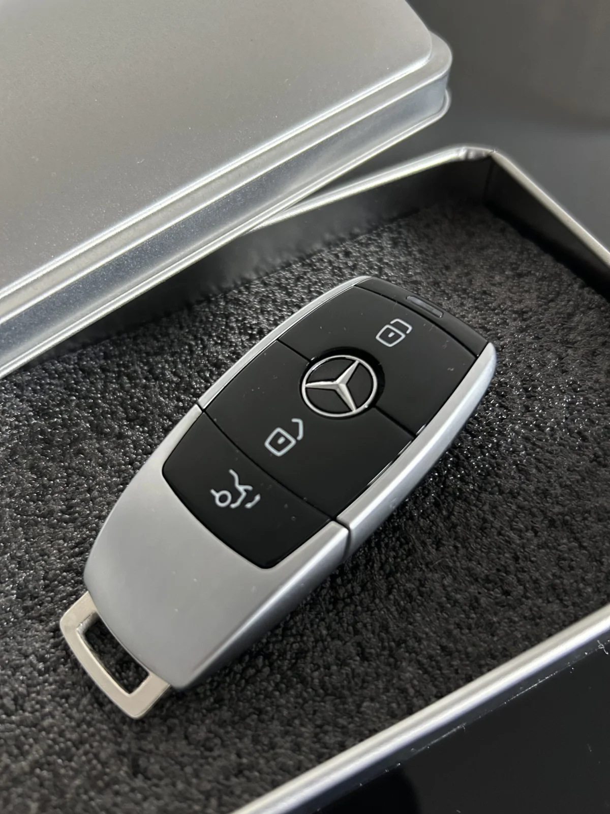 1x MERCEDES in BOX Funkschlüssel Gehäuse Autoschlüssel Fahrzeugschlüssel Schlüssel Fernbedienung – Bild 5