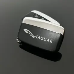 1x NEU JAGUAR Schlüsselgehäuse EDITION 4 Tasten Metall Kunststoff schwarz mit Logo Emblem – Bild 4