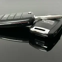 Alternative view of 1x NEU KIA Schlüsselgehäuse 3 Tasten Metall + Logo Emblem Carens Ceed Rio Sportage Optima Sorento Cerato Soul Forte Seltos