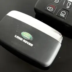 1x NEU Range Land Rover EDITION Schlüsselgehäuse 4 Tasten Metall Kunststoff schwarz mit Logo Emblem – Bild 7