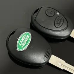 Alternative view of 1x NEU Range Land Rover Schlüsselgehäuse 2 Tasten schwarz mit Logo Emblem Autoschlüssel Schlüssel