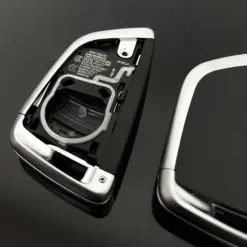 1x NEU Schlüssel Gehäuse 3 Tasten + Emblem schwarz für BMW 3 5 6 8 X3 X4 X5 X7 G21 G20 G31 G30 Autoschlüssel – Bild 5