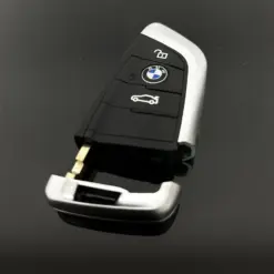 1x NEU Schlüssel Gehäuse 3 Tasten + Emblem schwarz für BMW 3 5 6 8 X3 X4 X5 X7 G21 G20 G31 G30 Autoschlüssel – Bild 7