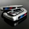1x NEU Schlüssel Gehäuse 4 Tasten in CHROM + EMBLEM für BMW METALL 3 5 6 8 X3 X4 X5 X7 G-Serie G21 G20 G31 G30
