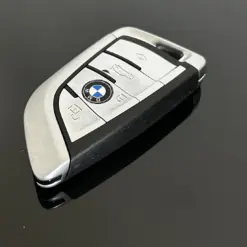 1x NEU Schlüssel Gehäuse 4 Tasten in CHROM + EMBLEM für BMW METALL 3 5 6 8 X3 X4 X5 X7 G-Serie G21 G20 G31 G30 – Bild 4