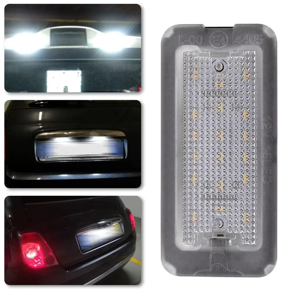 2x LED Kennzeichenbeleuchtung für Fiat Abarth 500 595 695 Leuchte Beleuchtung hinten 51800482 – Bild 7