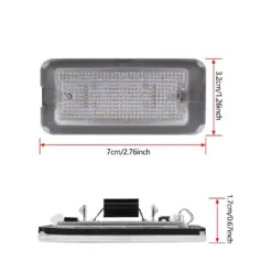 2x LED Kennzeichenbeleuchtung für Fiat Abarth 500 595 695 Leuchte Beleuchtung hinten 51800482 – Bild 8
