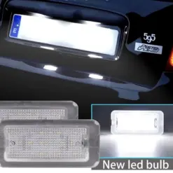2x LED Kennzeichenbeleuchtung für Fiat Abarth 500 595 695 Leuchte Beleuchtung hinten 51800482