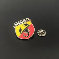Alternative view of ABARTH neu PIN 25mm groß ORIGINAL ABARTH Fiat Emblem Logo Schild
