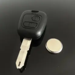 Citroen C1 C2 C3 Saxo Xsara Picasso Berlingo und Peugeot Autoschlüssel Fahrzeugschlüssel Schlüssel 2 Tasten