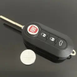 FIAT 500 Funkschlüssel LOGO Batterie Autoschlüssel Fahrzeugschlüssel Schlüssel Fernbedienung