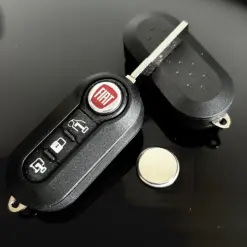 FIAT Transporter Ducato Funkschlüssel LOGO Batterie Autoschlüssel Fahrzeugschlüssel Schlüssel Fernbedienung