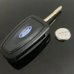 Alternative view of FORD Schlüsselgehäuse ORIGINAL + Ford Logo + Batterie Emblem Schlüssel Rohling Fiesta, Focus, Escort, Mondeo
