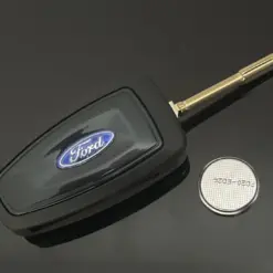 FORD Schlüsselgehäuse ORIGINAL + Ford Logo + Batterie Emblem Schlüssel Rohling Fiesta, Focus, Escort, Mondeo – Bild 3