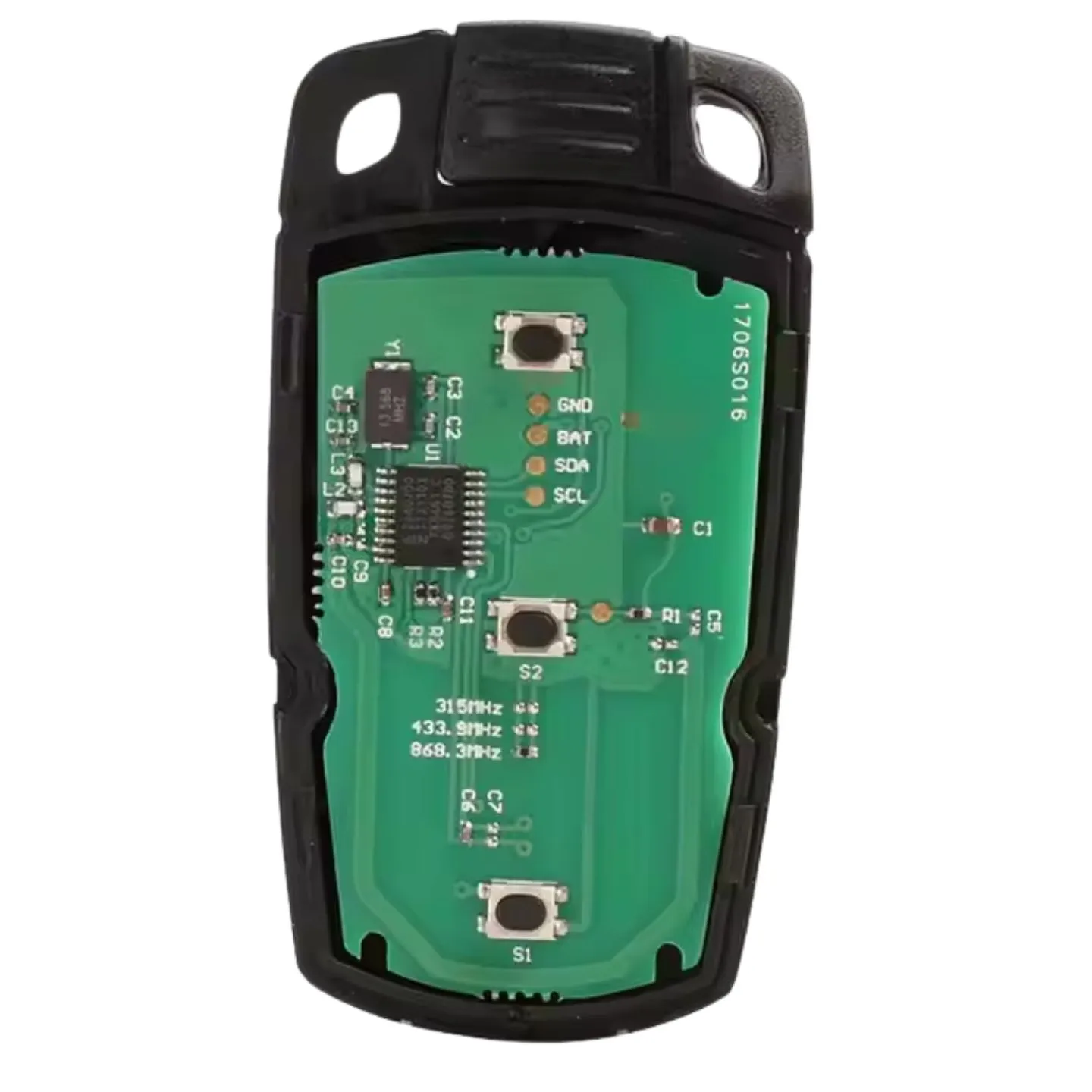 Für BMW Schlüssel 433 MHz CAS3 für 1 3 5 7 Serie X5 X6 Z4 – mit Chip & Platine – Bild 2