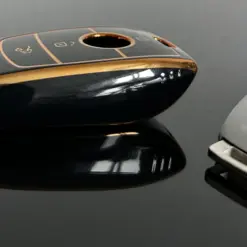 für Mercedes Benz Schutzhülle GOLD Auto Fernbedienung Schlüssel Schutz Case-A C E S G Klasse GLC CLE CLA W177 205 213 222 167 AMG – Bild 7