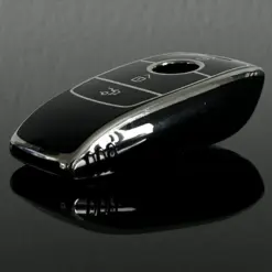 für Mercedes Benz Schutzhülle silber Auto Fernbedienung Schlüssel Schutz Case-A C E S G Klasse GLC CLE CLA W177 205 213 222 167 AMG – Bild 6