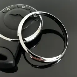 für MINI original für Schlüsselgehäuse 1x CHROMRING Rahmen Abdeckung Ring Gehäuserahmen Autoschlüssel