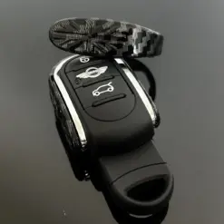 für MINI Schlüssel Anhänger Schutzring Copper CARBON Schlüsselkappe Schlüsselschutz F56 F55 F54 F60 Cabrio F57 weiter Modelle – Bild 8