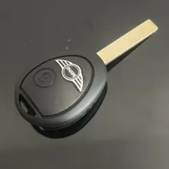 MINI original Schlüsselgehäuse + ALU Logo Batterie Emblem Schlüssel Rohling BMW MG Cooper R53 / R50 – Bild 5