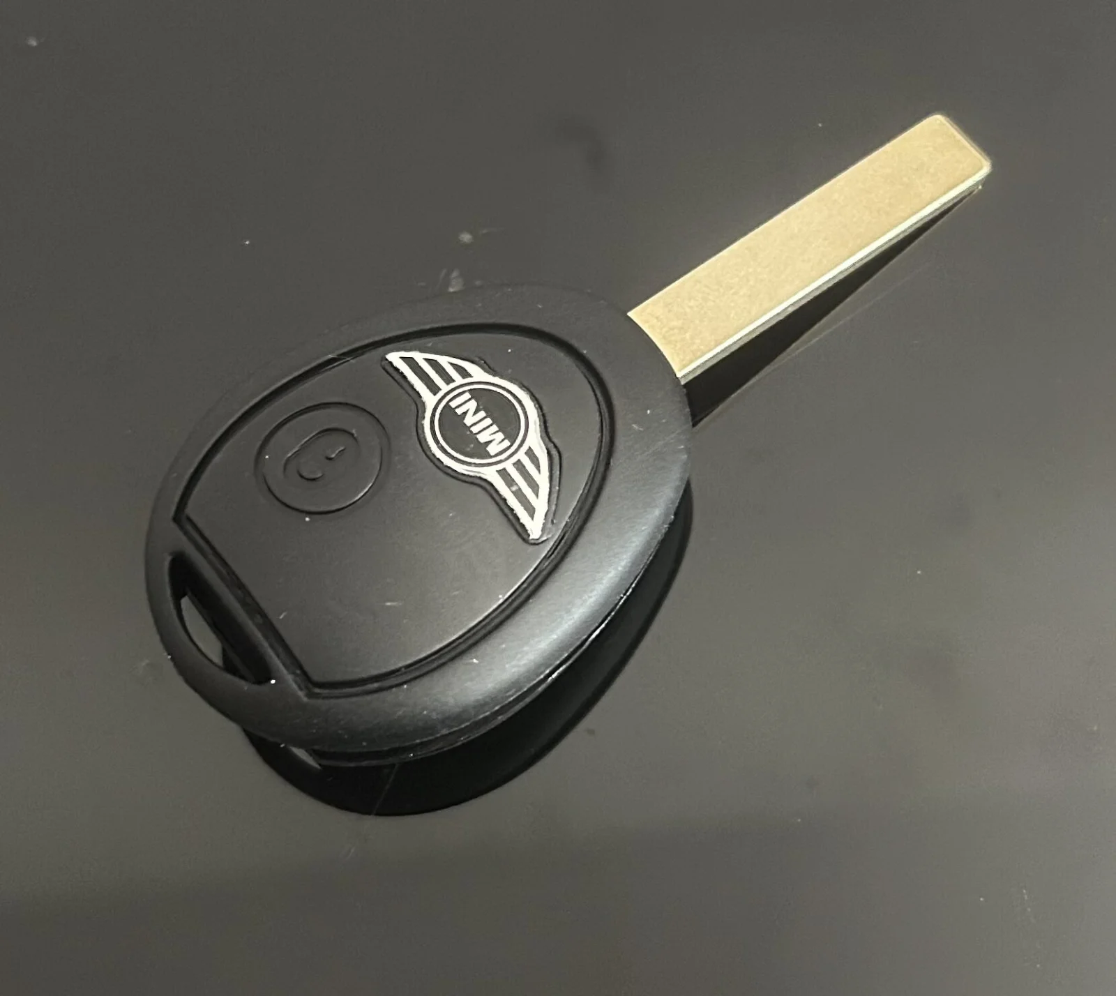 MINI original Schlüsselgehäuse + ALU Logo Batterie Emblem Schlüssel Rohling BMW MG Cooper R53 / R50 – Bild 5