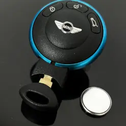 MINI original Schlüsselgehäuse EDITION BLAU Emblem Schlüssel Rohling BMW R56 R57 R58 Cabrio R60 R61 Clubman Countryman