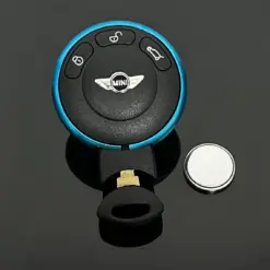 MINI original Schlüsselgehäuse EDITION BLAU Emblem Schlüssel Rohling BMW R56 R57 R58 Cabrio R60 R61 Clubman Countryman – Bild 8