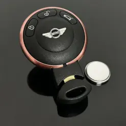 MINI original Schlüsselgehäuse EDITION PINK Emblem Schlüssel Rohling BMW R56 R57 R58 Cabrio R60 R61 Clubman Countryman