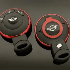 MINI original Schlüsselgehäuse EDITION RED Emblem Schlüssel Rohling BMW R56 R57 R58 Cabrio R60 R61 Clubman Countryman