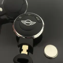 MINI original Schlüsselgehäuse + Logo Emblem Schlüssel Rohling BMW R56 R57 R58 Cabrio R60 R61 Clubman Countryman