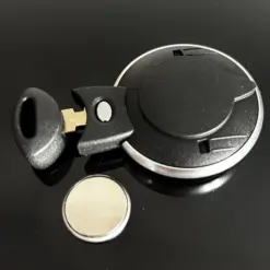 MINI original Schlüsselgehäuse Silber matt + Emblem Schlüssel Rohling BMW R56 R57 R58 Cabrio R60 R61 Clubman Countryman – Bild 5