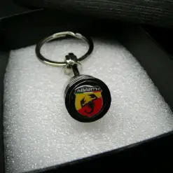 NEU für Fiat ABARTH Schlüsselanhänger Tributo 595 695 Keychain in Box – Bild 3