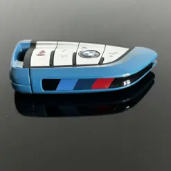 NEU Schlüssel Gehäuse 4 Tasten EDITION BLUEEYE mit EMBLEM für BMW 3 5 6 8 X3 X4 X5 X7 G21 G20 G31 G30