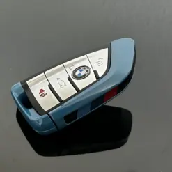Alternative view of NEU Schlüssel Gehäuse 4 Tasten EDITION BLUEEYE mit EMBLEM für BMW 3 5 6 8 X3 X4 X5 X7 G21 G20 G31 G30