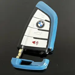 NEU Schlüssel Gehäuse 4 Tasten EDITION BLUEEYE mit EMBLEM für BMW 3 5 6 8 X3 X4 X5 X7 G21 G20 G31 G30 – Bild 5