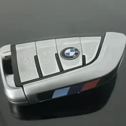 NEU Schlüssel Gehäuse 4 Tasten LOGO für BMW METALL 3 5 6 8 X3 X4 X5 X7 G-Serie G21 G20 G31 G30