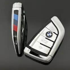 NEU Schlüssel Gehäuse 4 Tasten mit EMBLEM für BMW METALL 3 5 6 8 X3 X4 X5 X7 G-Serie G21 G20 G31 G30 – Bild 8