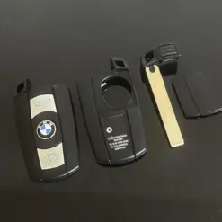 NEU Schlüsselgehäuse 3 Tasten BMW METALL F20 F21 F22 F30 F31 F80 E84 F85