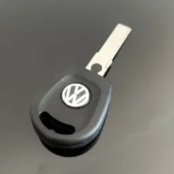 NEU VW Polo Lupo Fox Autoschlüssel mit 2x Emblem Logo Fahrzeug Schlüssel Fernbedienung – Bild 3
